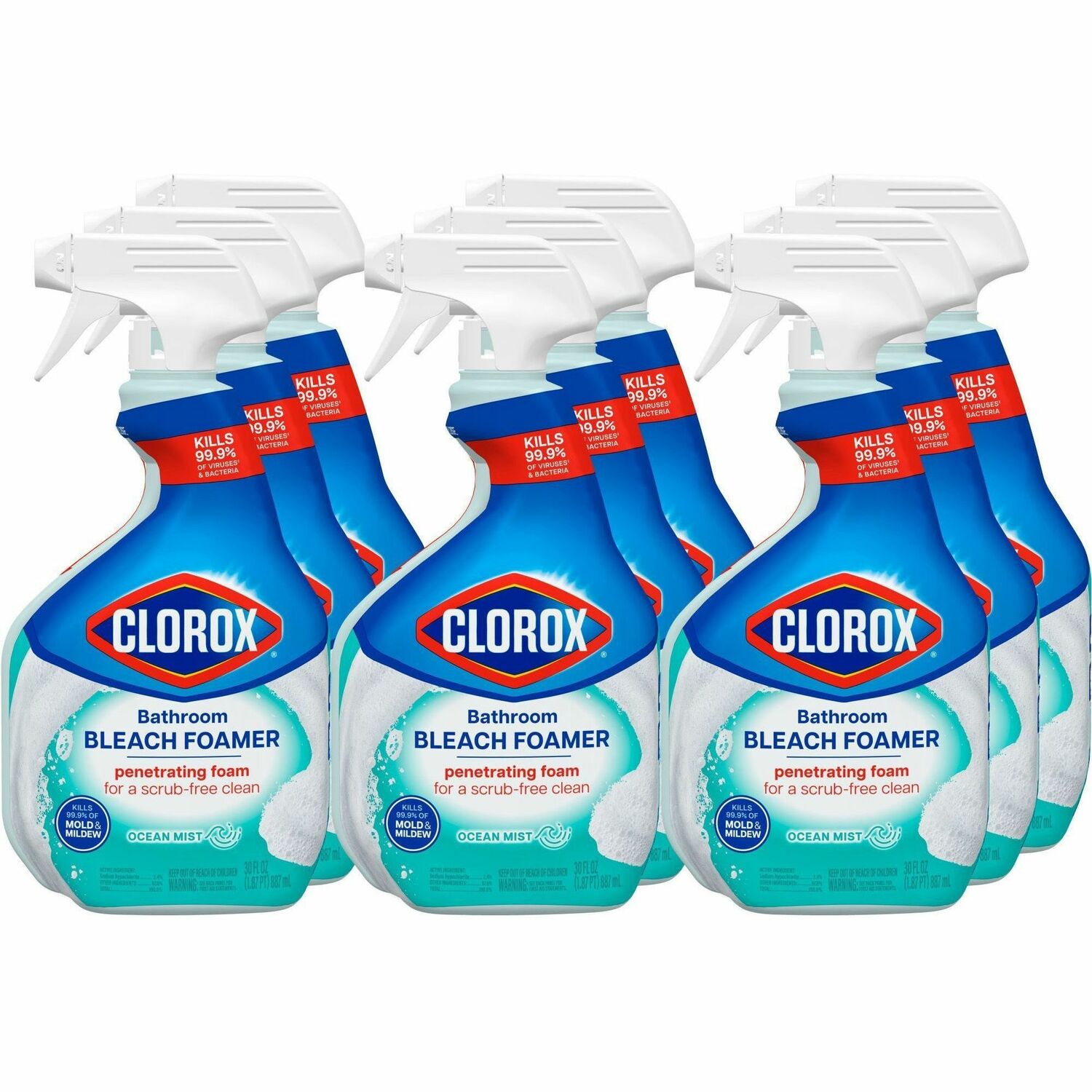 Clorox Disinfecting Bathroom Foamer with Bleach - Restroom & Toilet ...