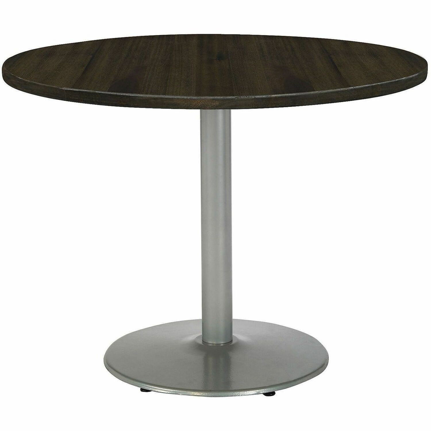 KFI 36" Round Vintage Wood Top Table