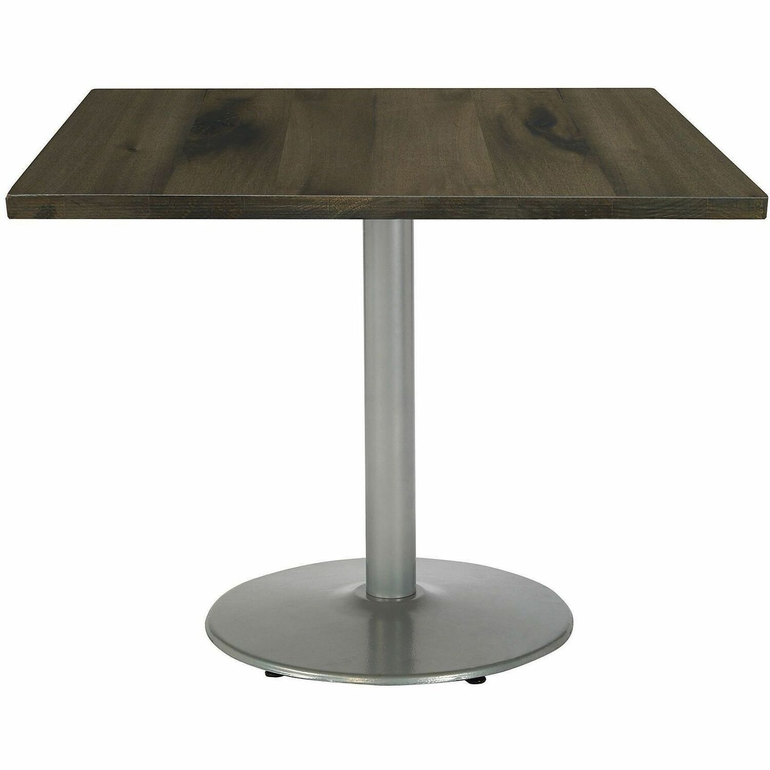 KFI 30" Square Wood Pedestal Table