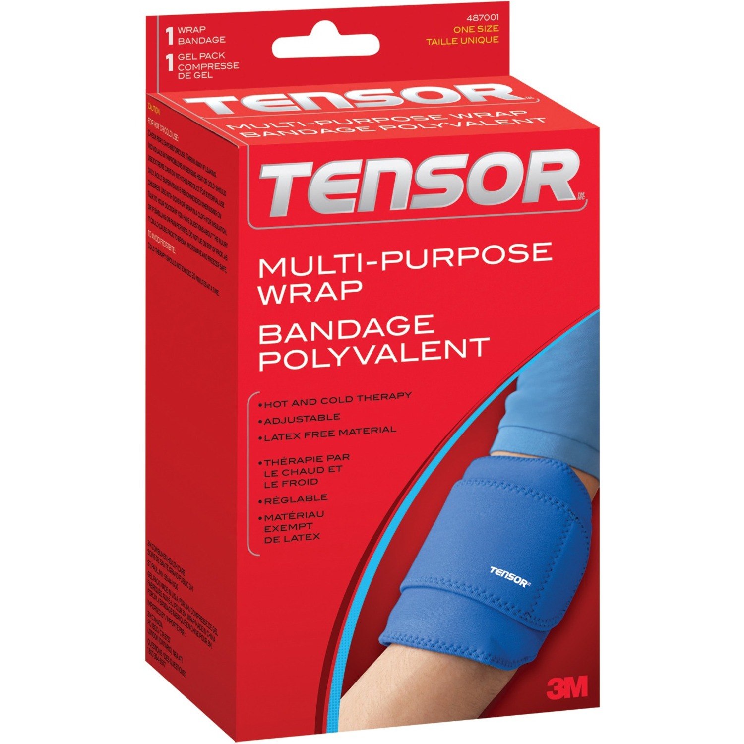 Tensor Multipurpose Wrap with Gel Pack Microwave Safe, Long Lasting