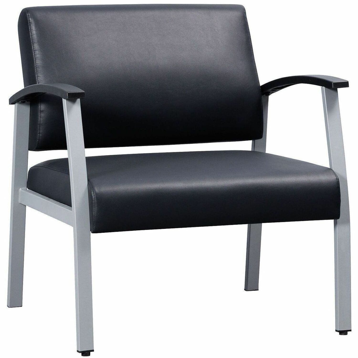 Lorell Healthcare Reception Big & Tall Antimicrobial Guest Chair