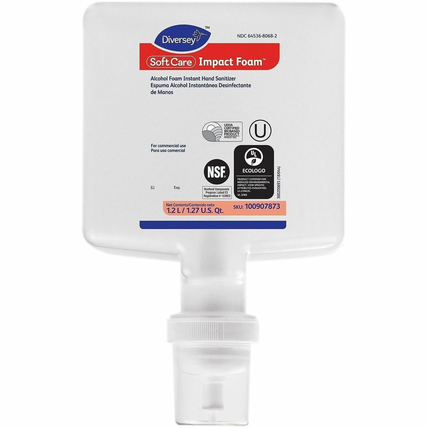 Diversey Soft Care Hand Sanitizer Foam Refill