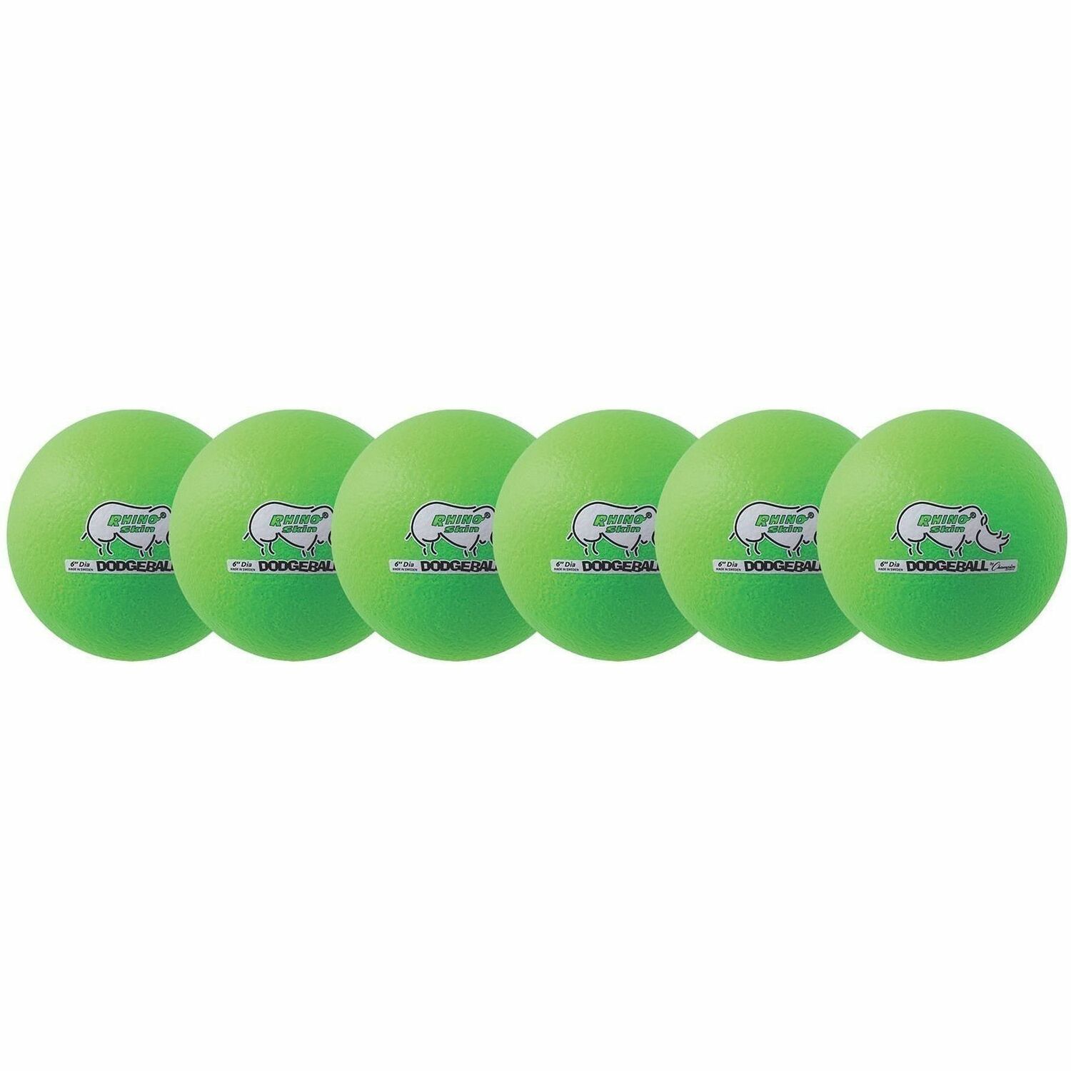 Champion Sports Rhino Skin Low Bounce Dodgeball Set