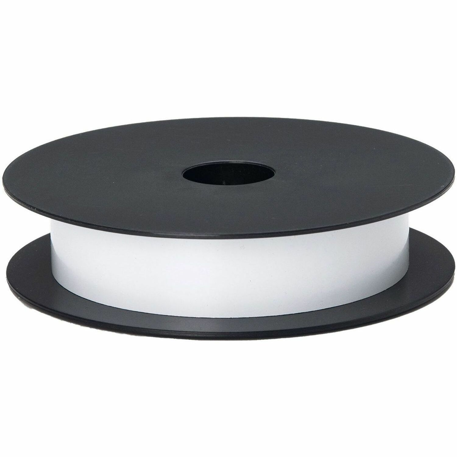 Brother 1in White Polyimide Label - x 1" (25.40 mm) Width - Permanent Adhesive - Thermal Transfer - White - Polyimide