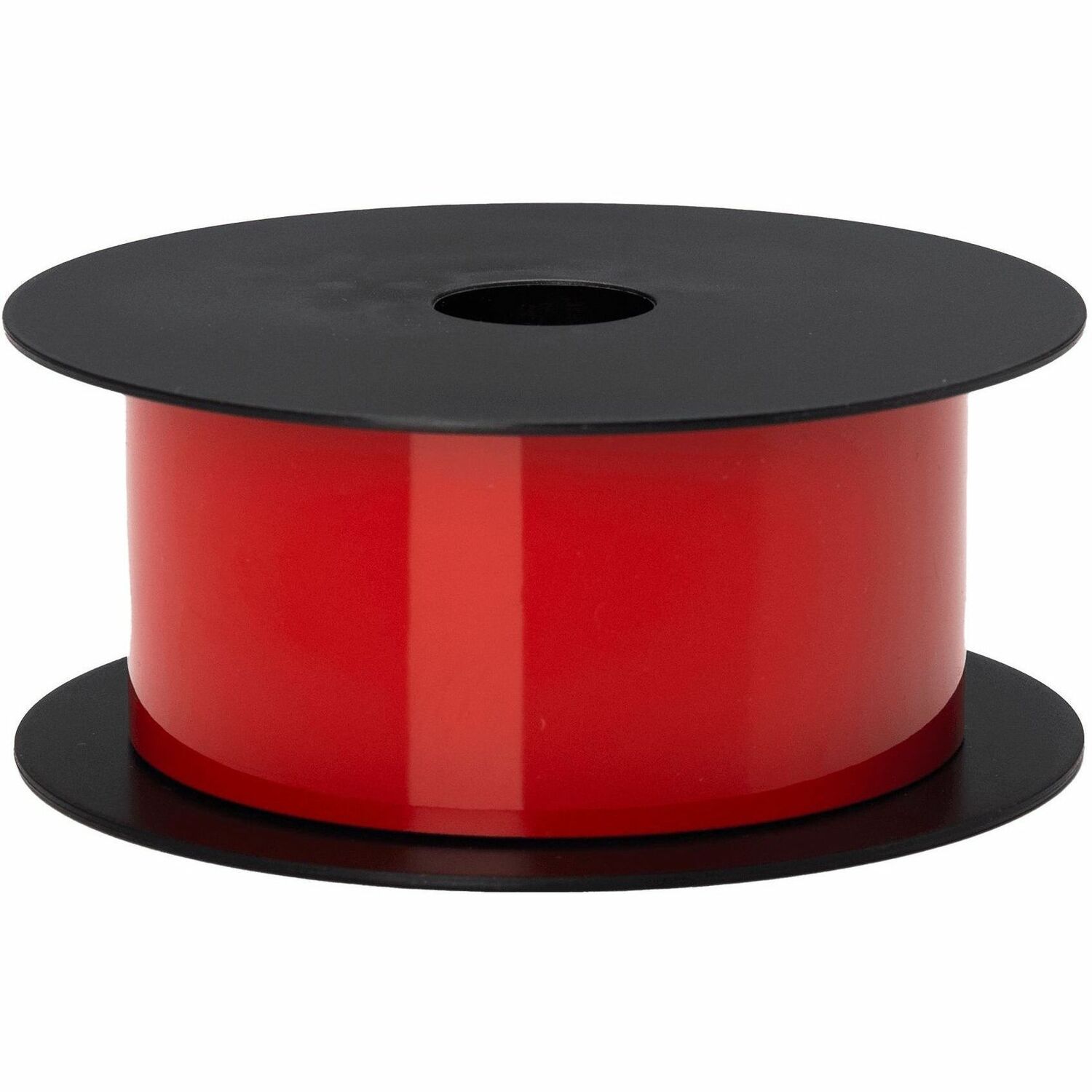 Brother Label Tape - Permanent Adhesive - Thermal Transfer - Red - Vinyl - 1 Roll