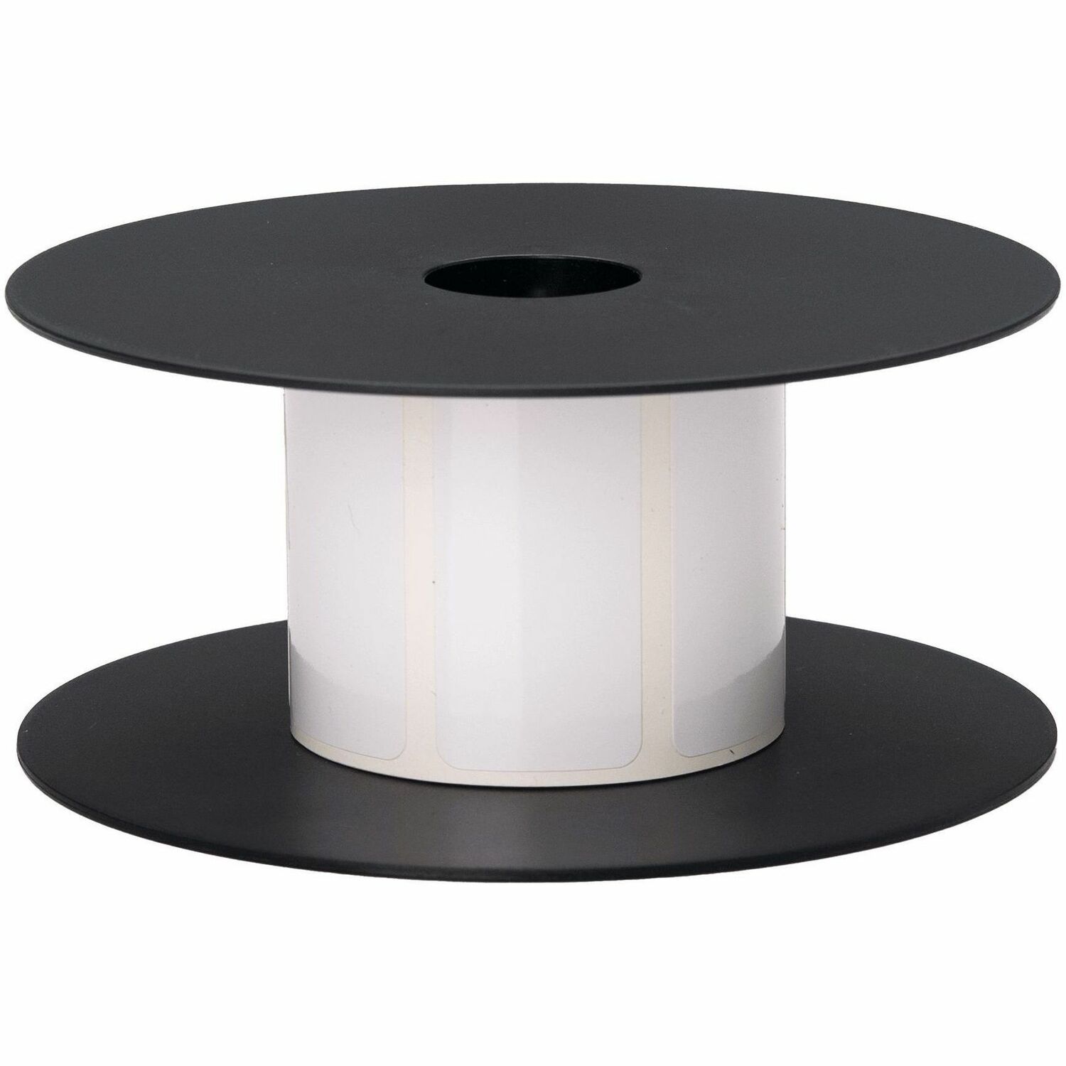 Brother 1in x 2in White Standard Vinyl Die-Cut Label - x 1" (25.40 mm) Width x 2" (50.80 mm) Length - Roll - Thermal - White - Vinyl - 200 / Roll