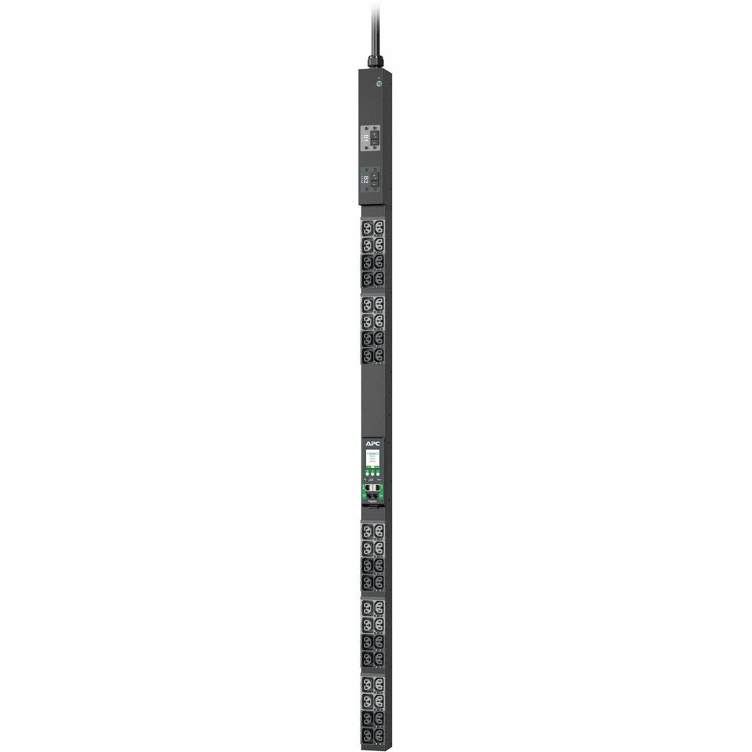 APC by Schneider Electric NetShelter 40-Outlets PDU - Metered - NEMA L6-30P - 20 x IEC 60320 C13/C15, 20 x IEC 60320 C13/C15/C19/C21 - 230 V AC - Network (RJ-45) - 0U - Rack