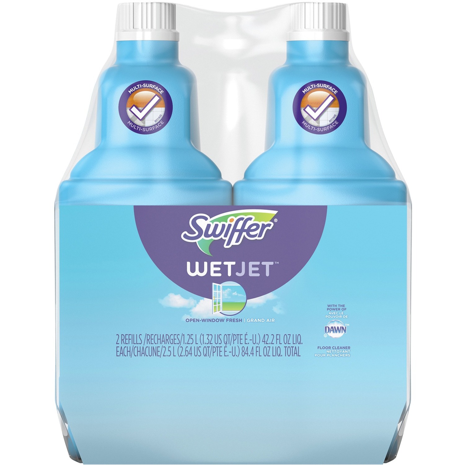 Swiffer WetJet Multi-Surface Cleaner Solution Refill - Fresh - 42.3 fl ...