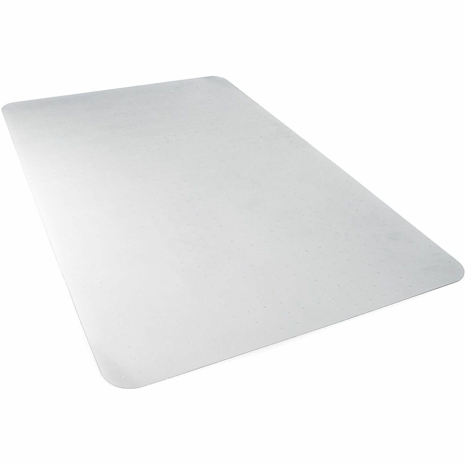 Ecotex Marlon BioPlus® Eco Friendly Carbon Neutral Chair Mat for Low / Medium Pile Carpets - Chair - 53" Length x 45" Width x 0.090" Depth - Rectangular - Polycarbonate - Clear - 1 Each - TAA Compliant