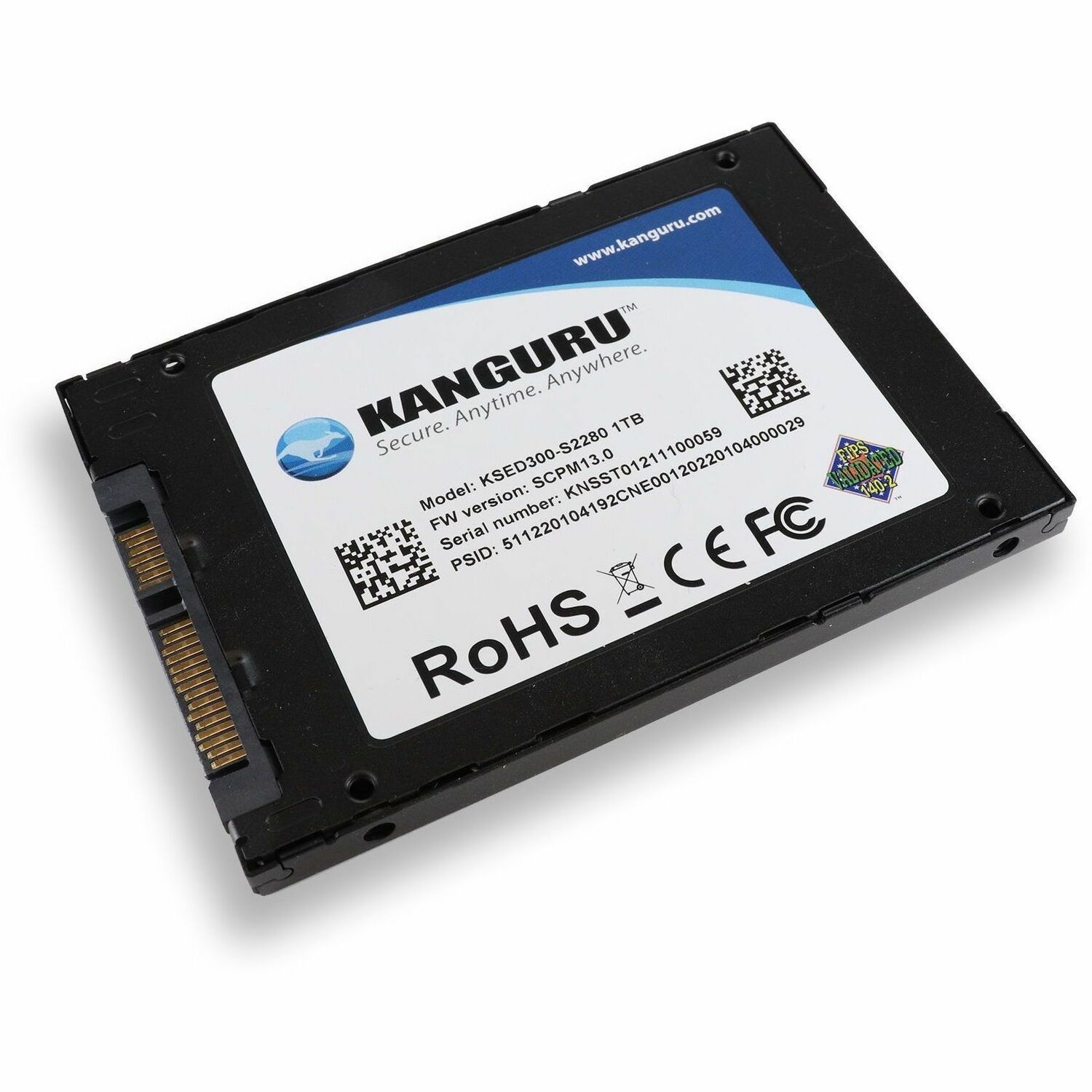 Kanguru Defender Opal SED300 Solid-State Drive - Thumbnail 2