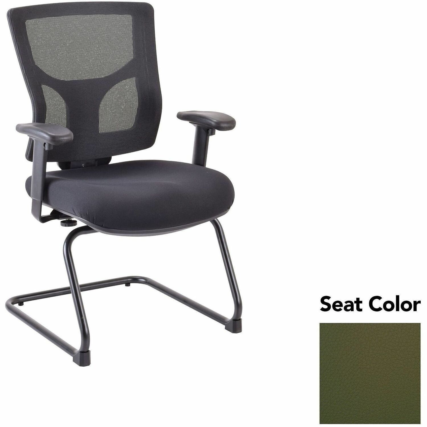 Lorell Conjure Sled Base Guest Chair