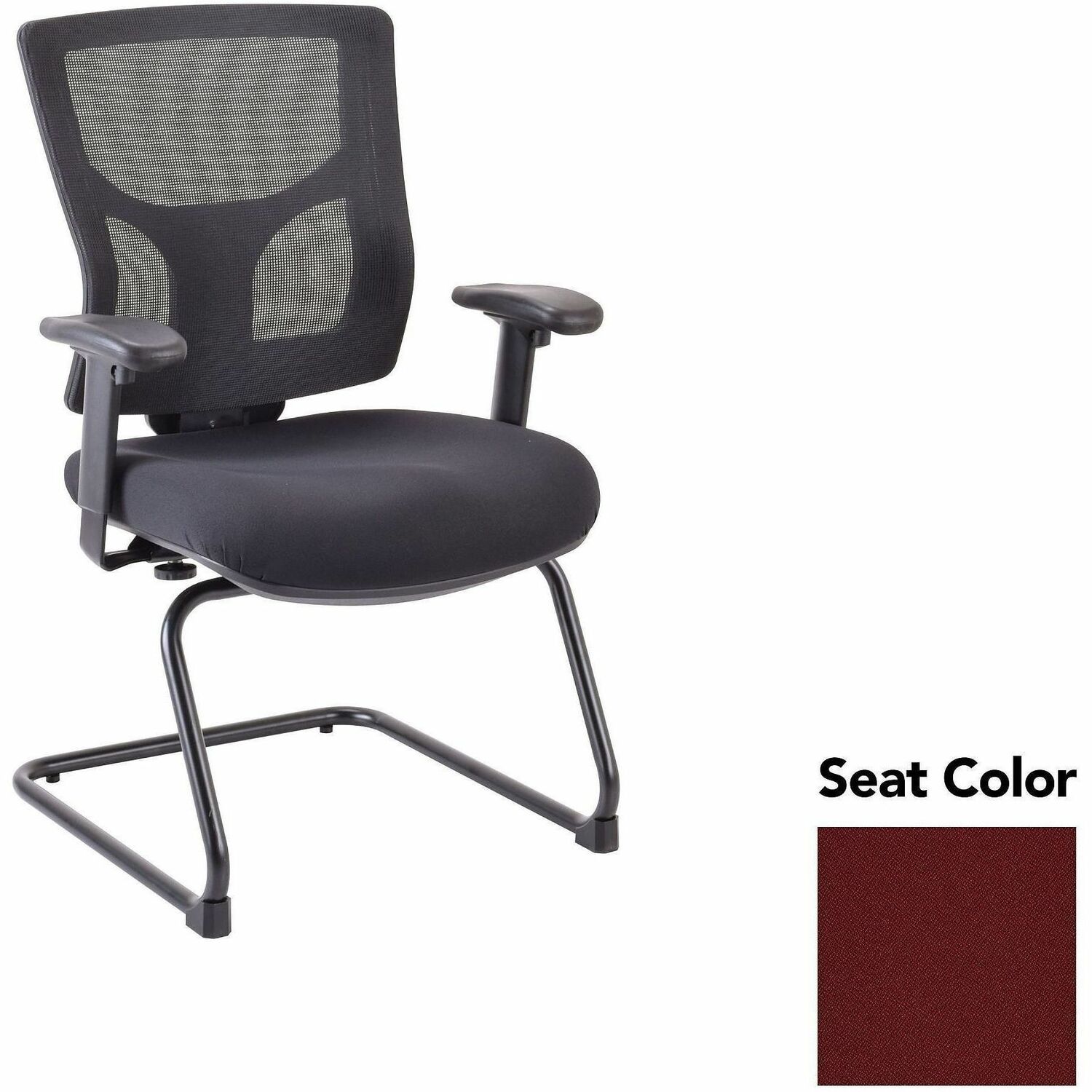 Lorell Conjure Sled Base Guest Chair