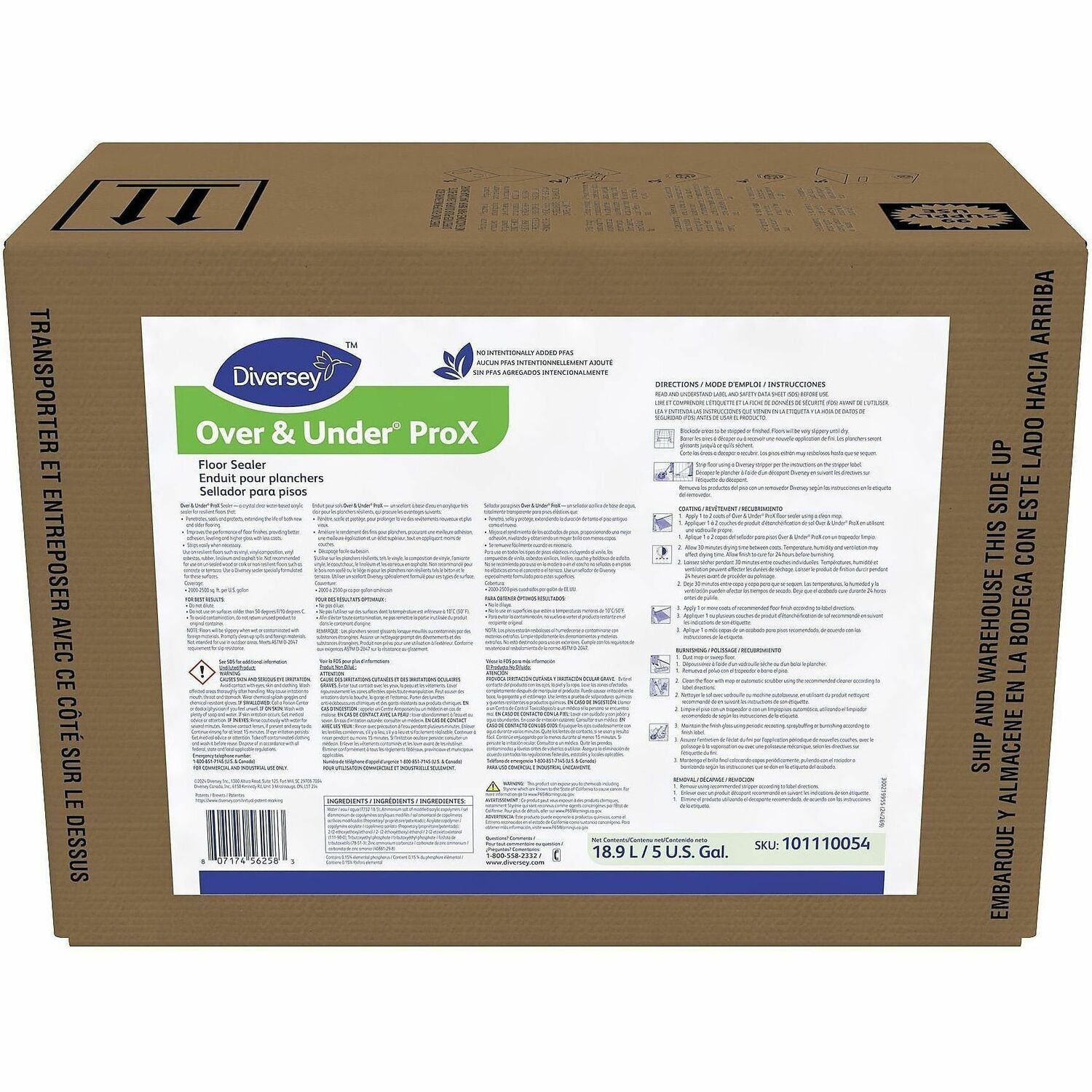 Diversey Over & Under ProX Floor Sealer