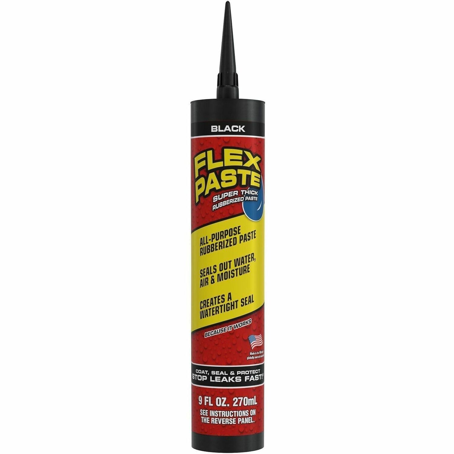 FLEX SEAL Flex Paste - Black - 0.56 lb - 1