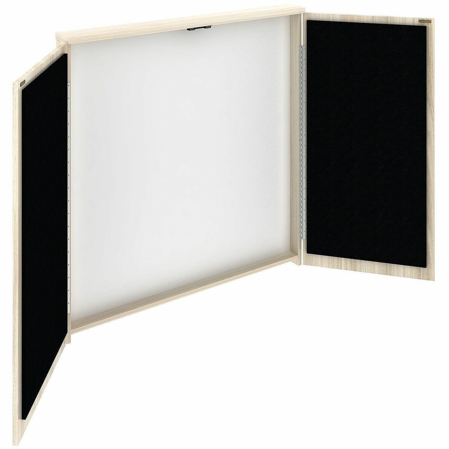 Lorell Dry-Erase Whiteboard Presentation Cabinet