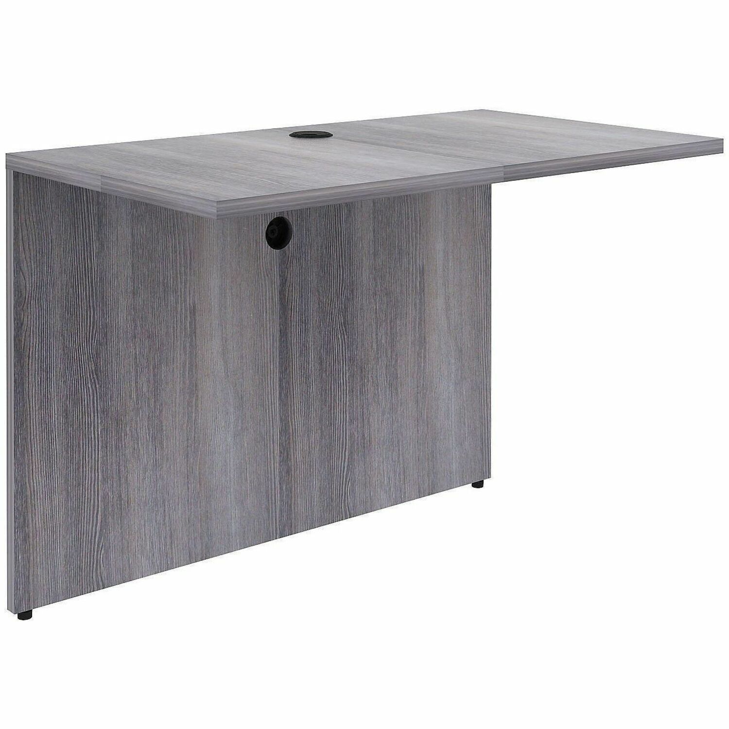Lorell Weathered Charcoal Laminate Desking