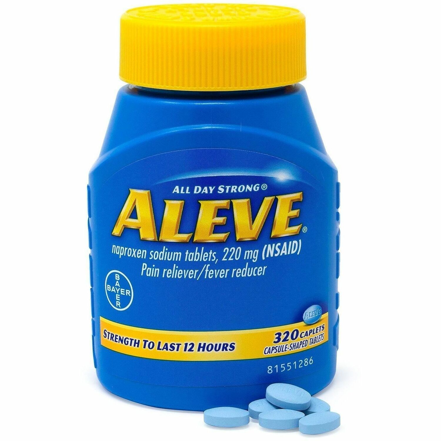 Green Rabbit Aleve Pain Reliever Tablets