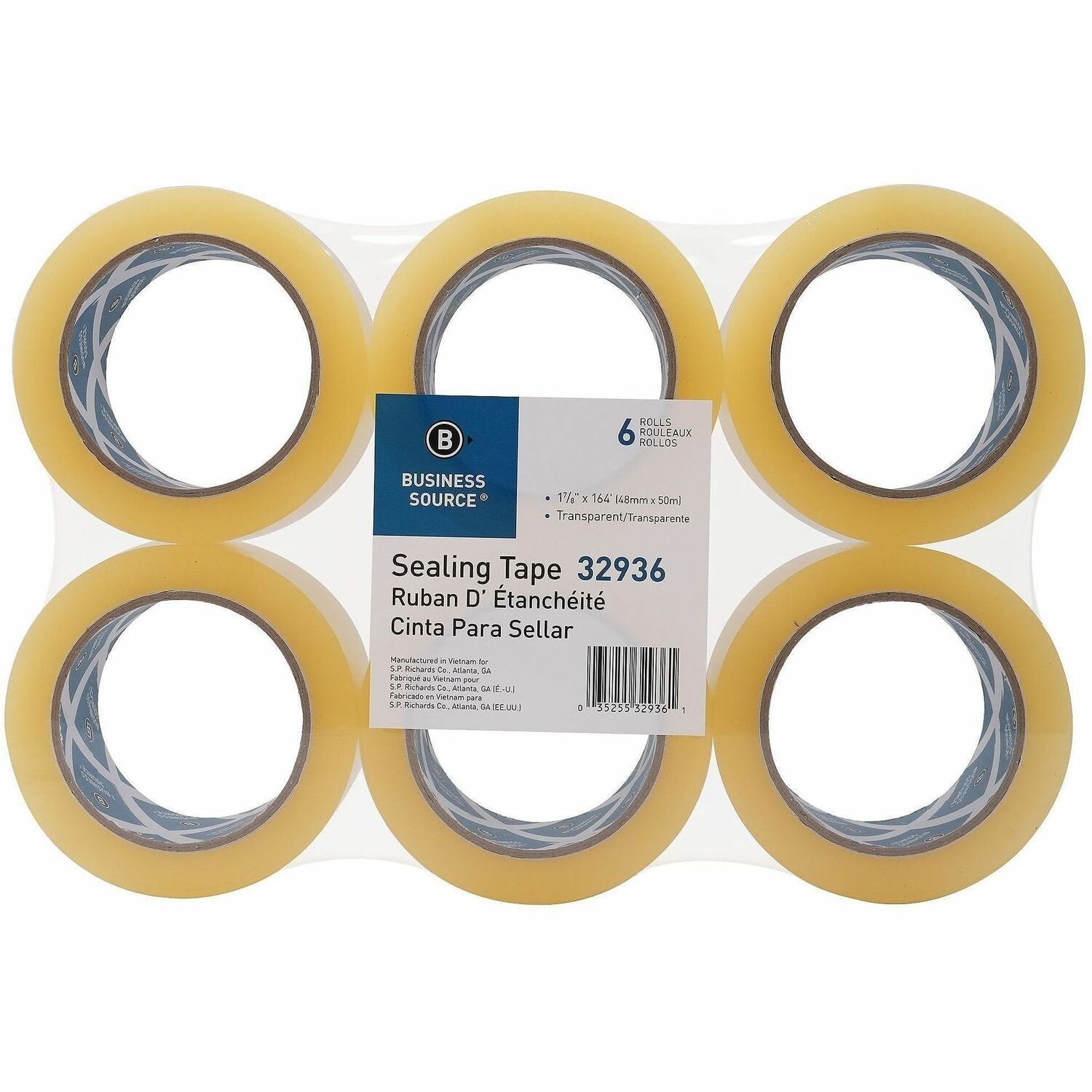 Business Source Heavy-duty Packaging Tape