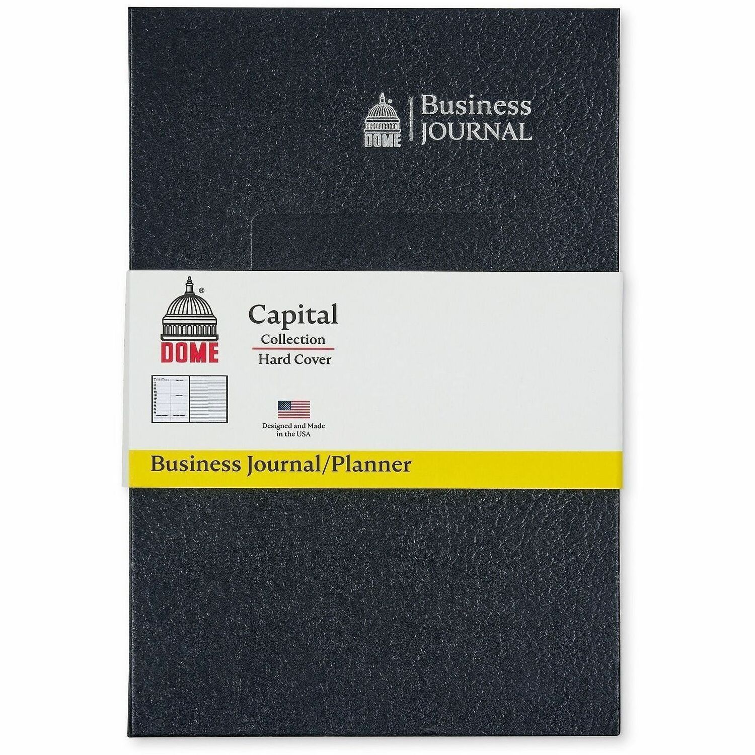 Dome Business Journal - 5 x 8 Inch Hardcover Professional Planner Notebook