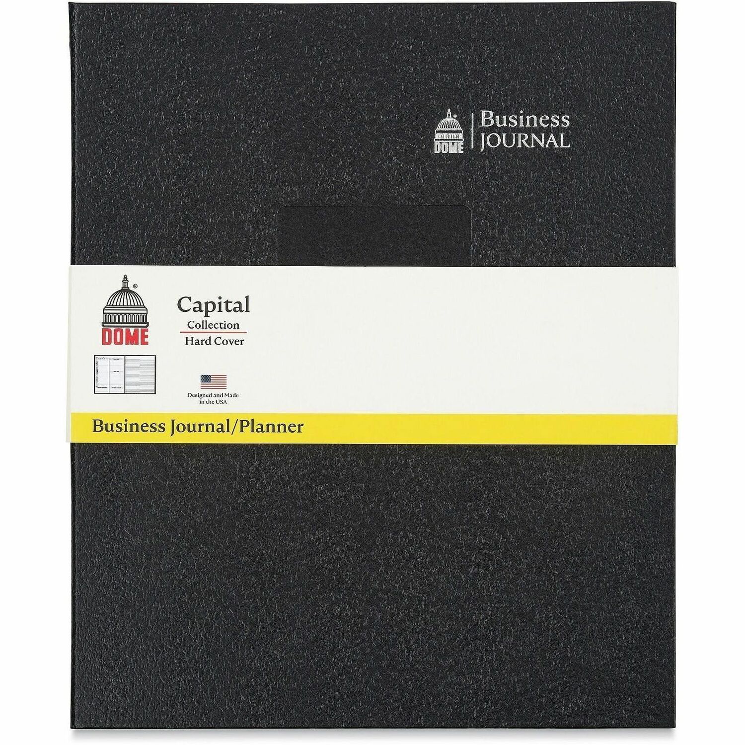 Dome Business Journal - 8 x 10 Inch Hardcover Professional Planner Notebook