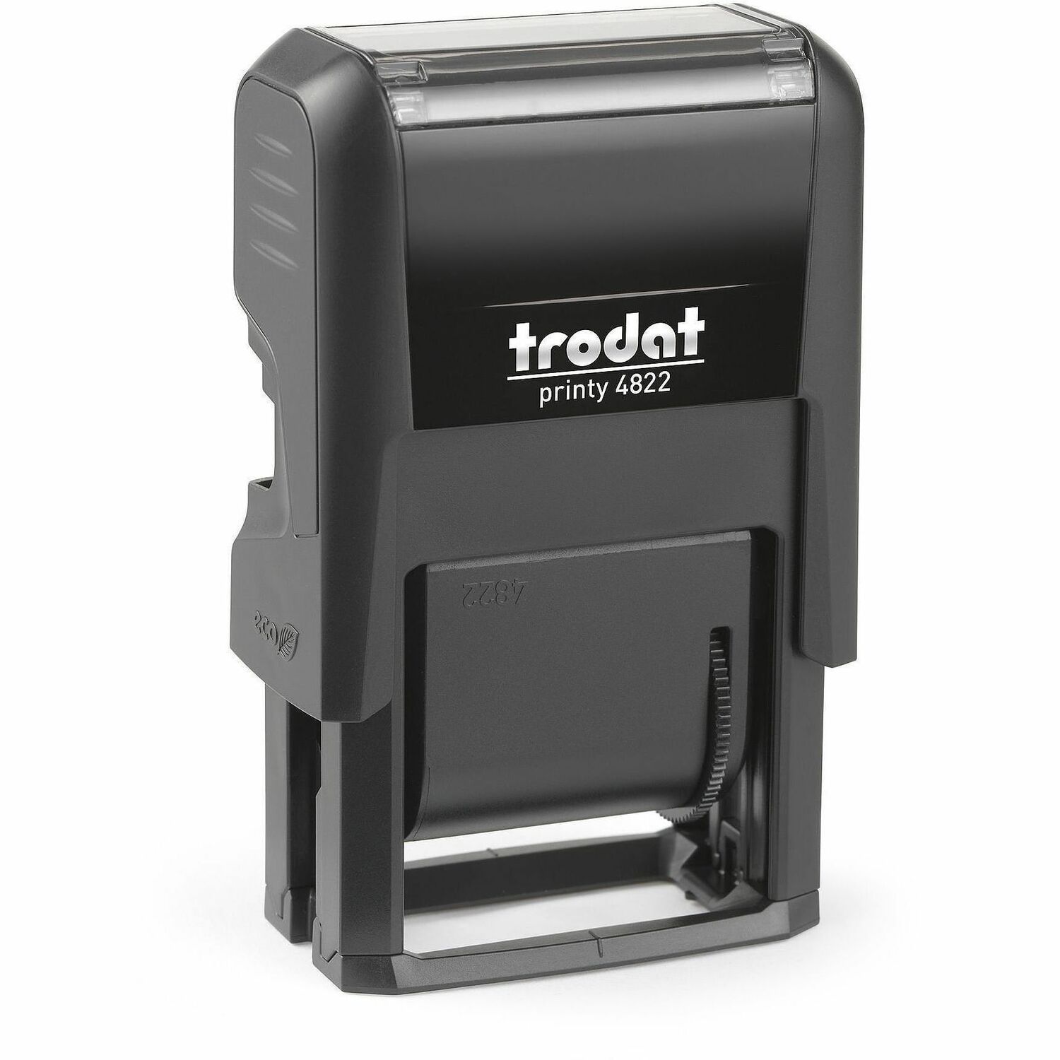 Printy Self-inking dial-a-phrase stamp with 4mm font size