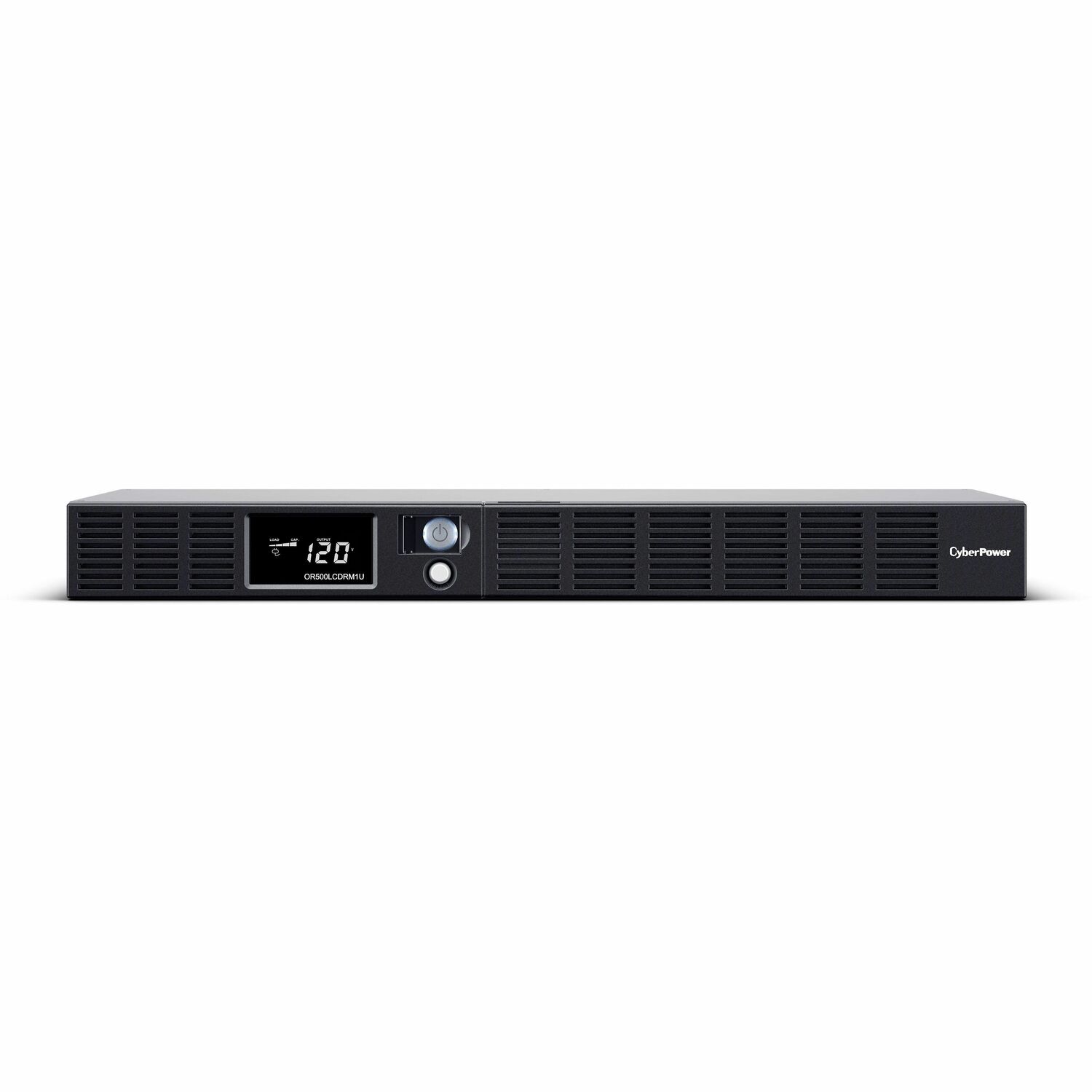 CyberPower UPS Systems OR500LCDRM1U Smart App LCD -  Capacity: 500VA / 300W - 500VA/300W 1U Rackmount UPS, 6 NEMA 5-15R Outlets, NEMA 5-15P Plug, 10 Ft. Cord, 3 Yr Wty