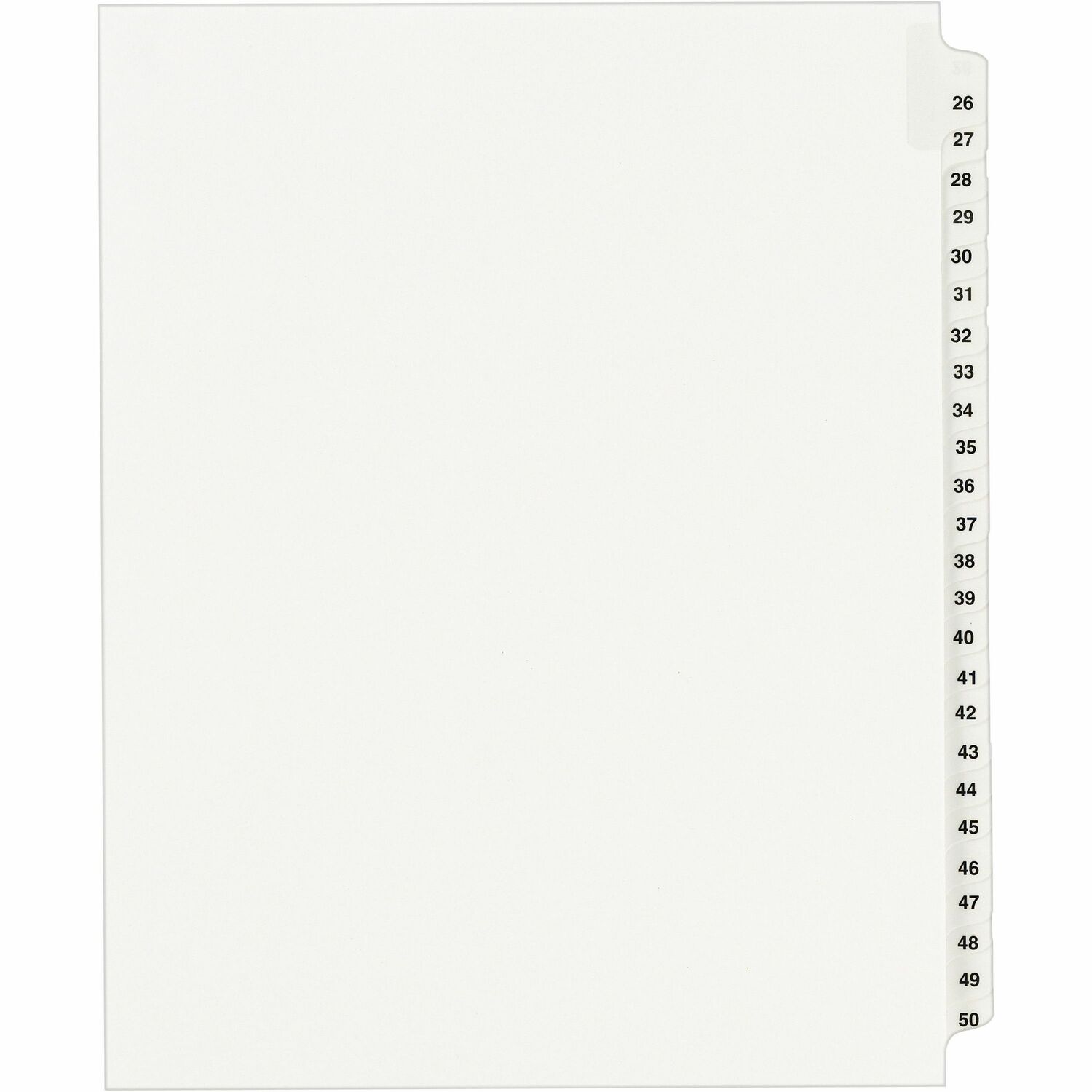 Avery® Standard Collated Legal Exhibit Divider Sets Avery Style