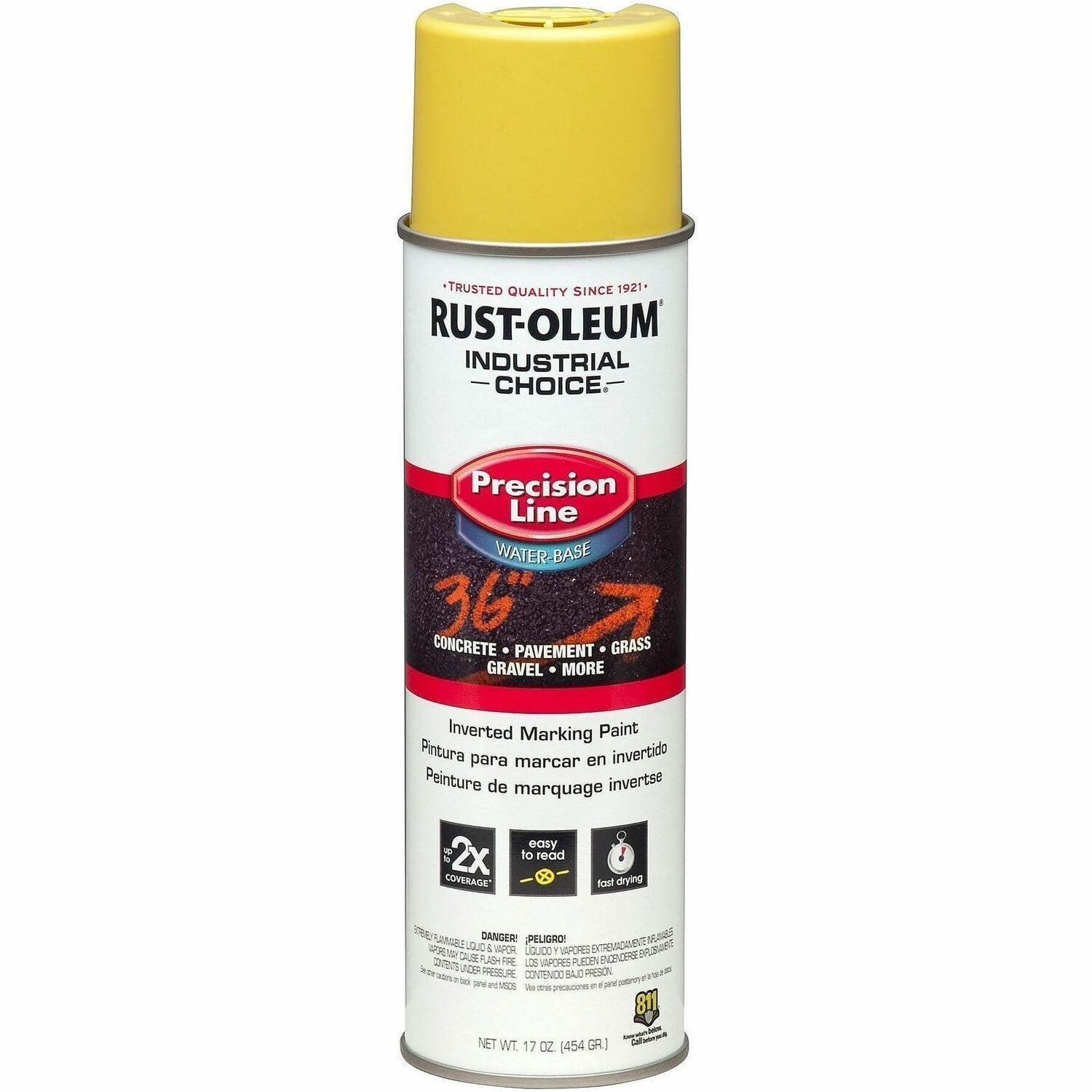 Industrial Choice White M1800 Marking Paint Spray