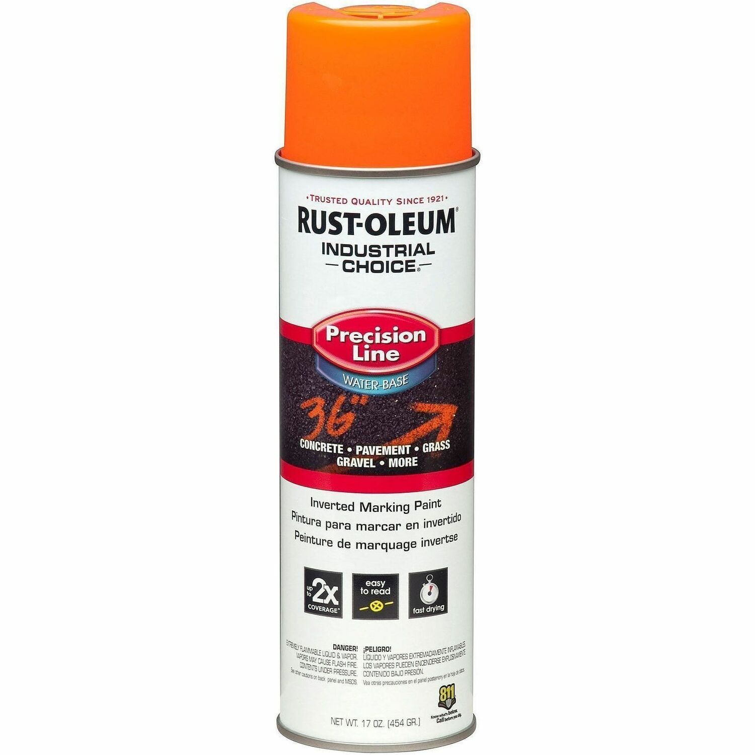 Industrial Choice White M1800 Marking Paint Spray