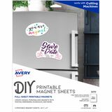 Avery® Printable Magnet Sheets, 8.5" x 11" , 5 Sheets (3270)