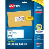 Avery® Shipping Labels, Sure Feed®, 2