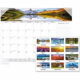 At-A-Glance Panoramic Landscape Desk Pad