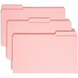 Smead Colored 1/3 Tab Cut Legal Recycled Top Tab File Folder