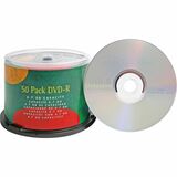 Compucessory DVD Recordable Media - DVD-R - 16x - 4.70 GB - 50 / Pack - Silver