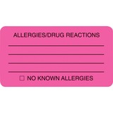 Tabbies ALLERY/DRUG REACTIONS Alert Labels