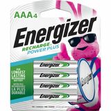 Energizer Recharge Power Plus Rechargeable AAA Batteries, 4 Pack