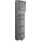 Belkin 8-Outlet Home/Office Surge Protector w/Telephone Line + Extended Cord