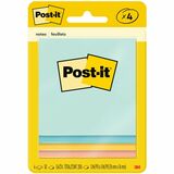 Post-it® Notes Original Notepads -Beachside Café Color Collection