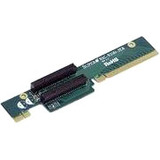 Supermicro 2 PCI Express x8 Slot Riser Card Left Side