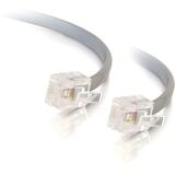 C2G 14ft RJ12 Straight Telephone Modem Cable - Phone Cable - M/M