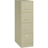 Lorell Fortress Series 26-1/2" Commercial-Grade Vertical File Cabinet