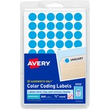 Avery® Dot Stickers, 1/2