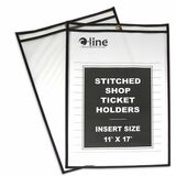 C-Line Shop Ticket Holders, Stitched