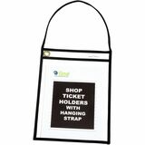 C-Line Shop Ticket Holders With Hanging Straps, Stitched