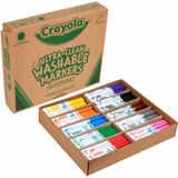 Crayola 10-Color Ultra-Clean Washable Marker Classpack