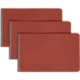 Smead Legal Recycled Report Cover 2" Folder Capacity - 8 1/2" x 14" - 2" Expansion - Red - 60% Recycled - 25 / Box