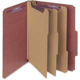 Smead 2/5 Tab Cut Letter Recycled Classification Folder