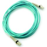 HP - Hewlett Packard LC to LC Multi-mode OM3 2-Fiber 15.0m 1-Pack Fiber Optic Cable