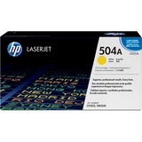 HP 504A (CE252A) Original Laser Toner Cartridge - Single Pack - Yellow - 1 Each