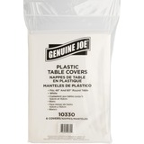 Genuine Joe Plastic Round Tablecovers